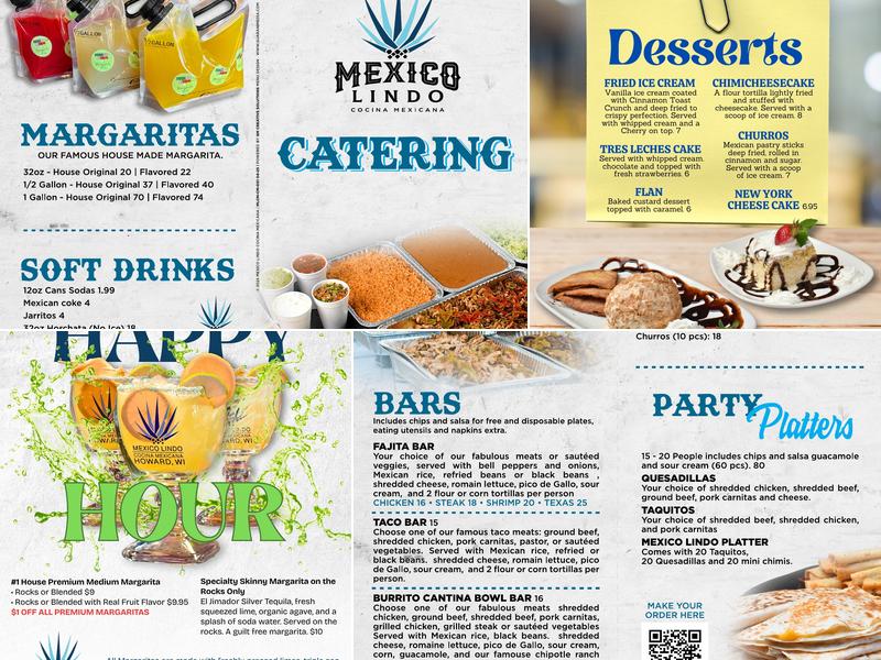Mexico Lindo Menu