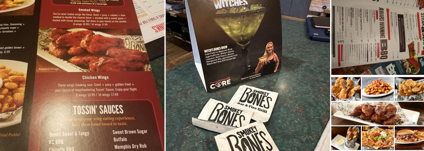 The Burger Experience Menu