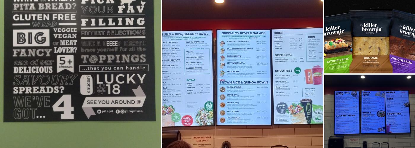 Pita Pit Menu