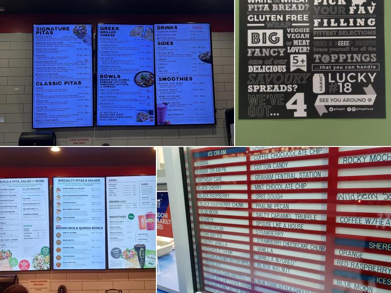 Pita Pit Menu