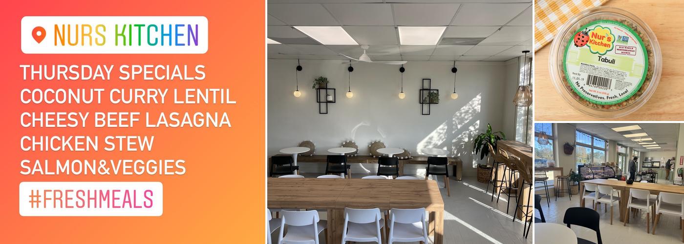 Nur’s Kitchen Menu