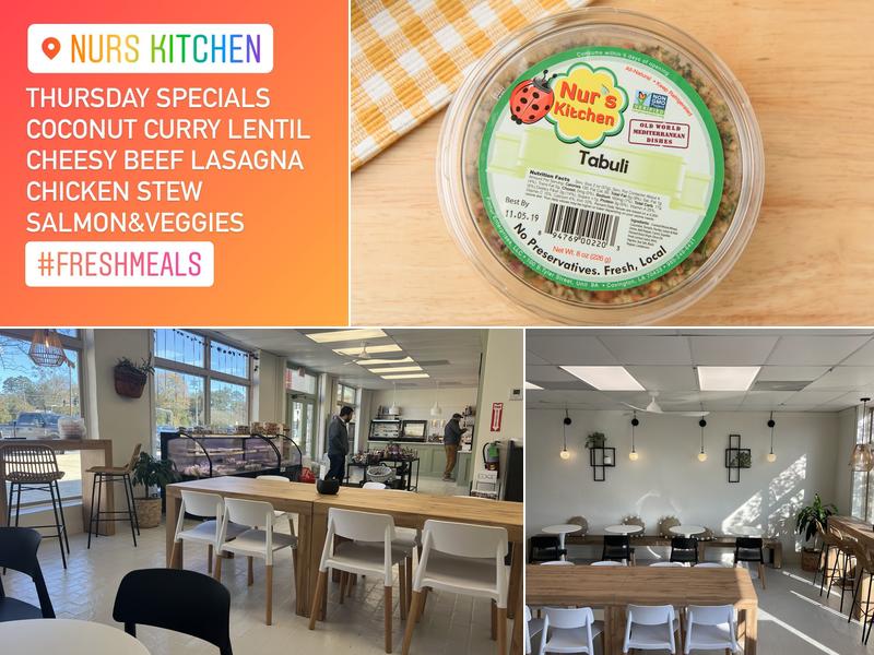 Nur’s Kitchen Menu