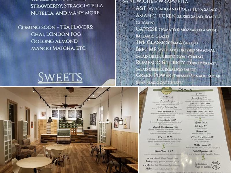 The Steeping Leaf Menu