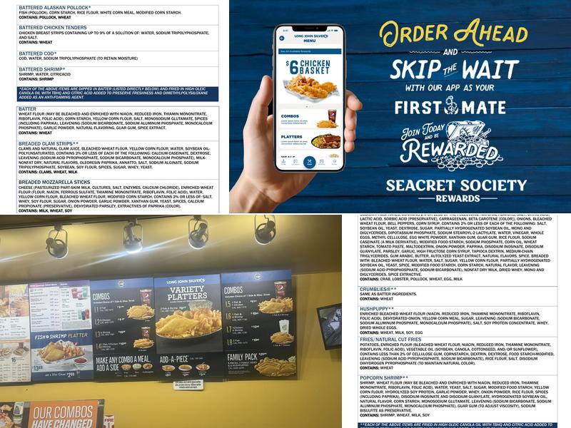 Long John Silver's | Taco Bell Menu