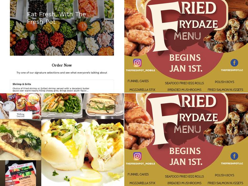 The Fresh Pot Menu