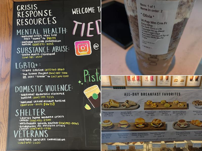 Starbucks Menu