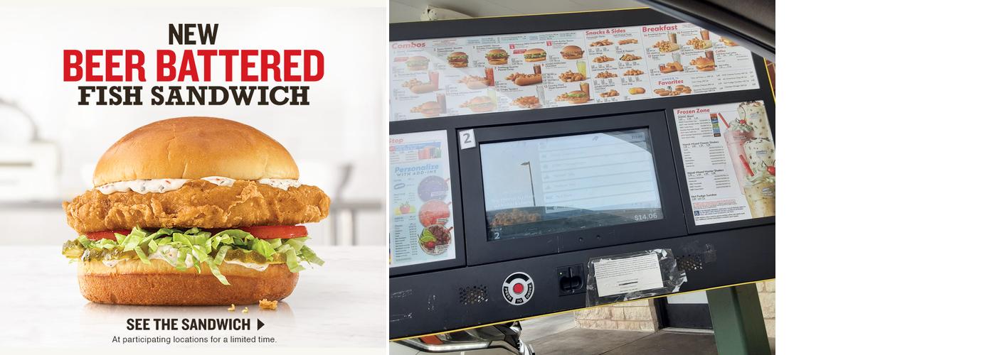 Sonic Drive-In Menu