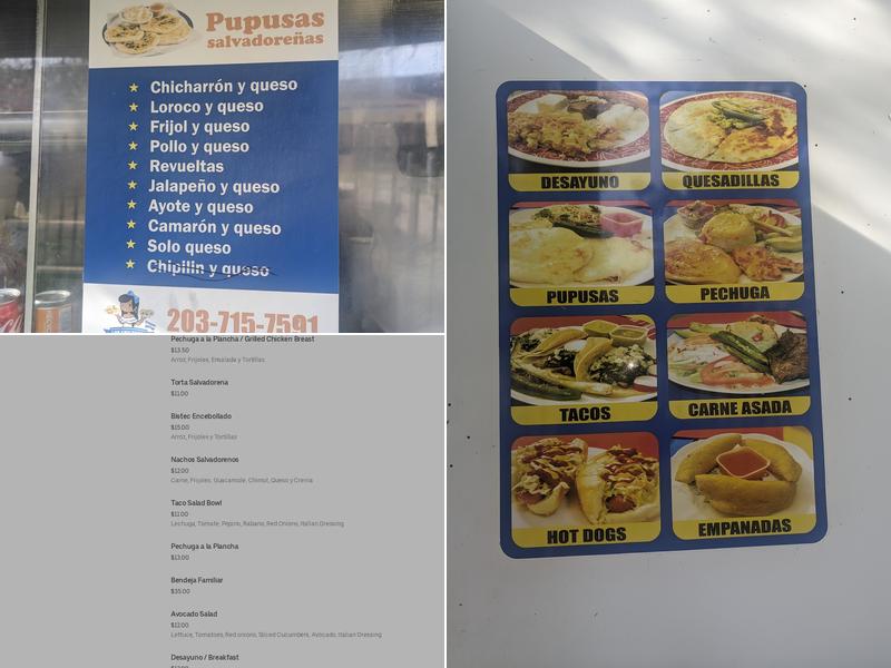 Los Chiltepes Food Truck Menu