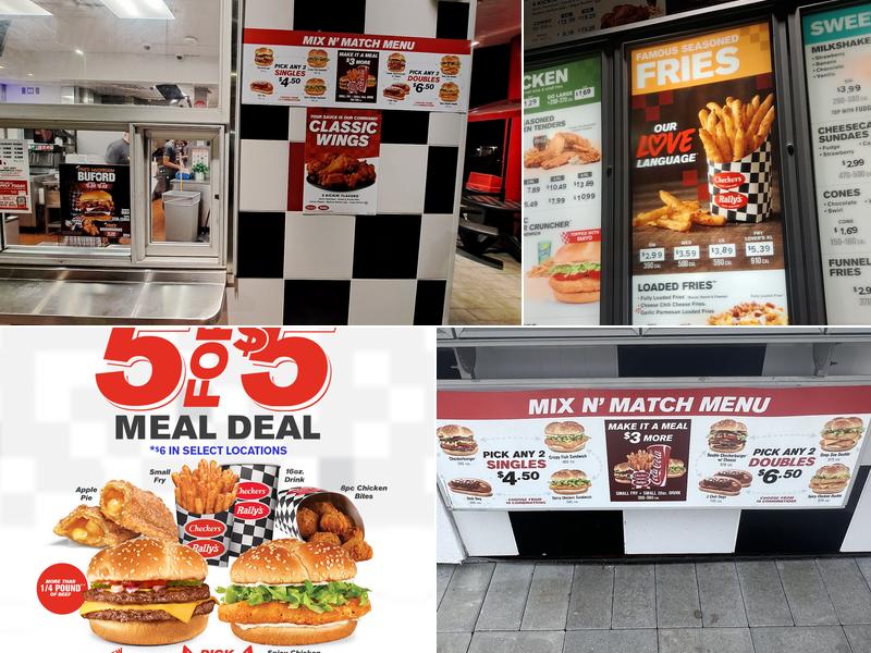 Checkers Menu