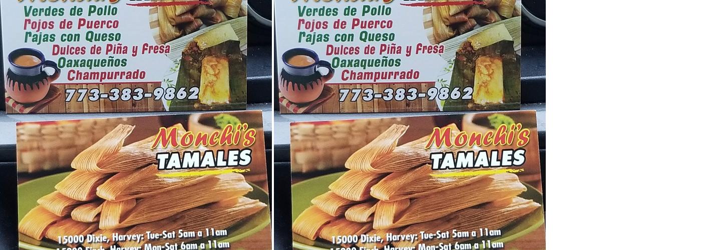 Monchi's Tamales Menu