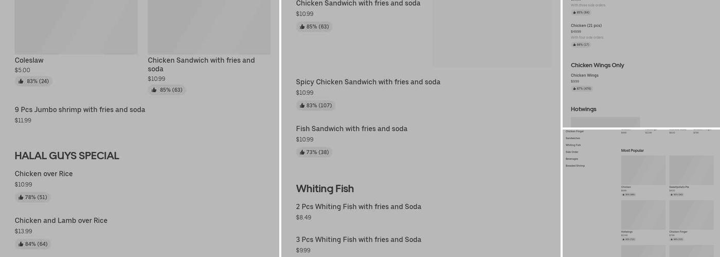 Crown Fried Chicken Menu