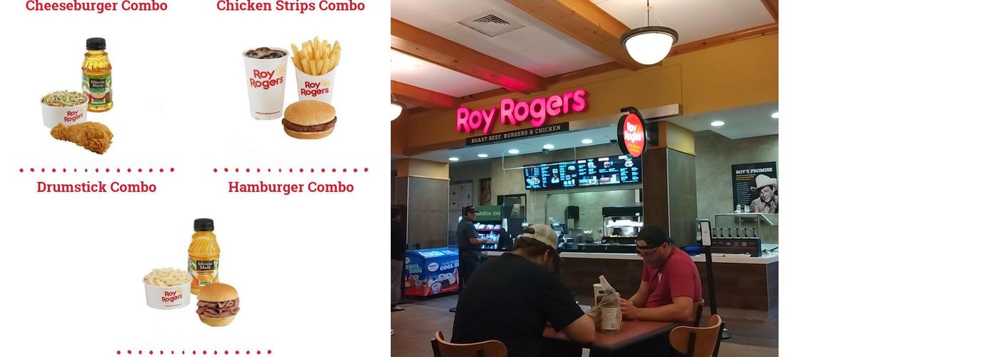Roy Rogers Menu