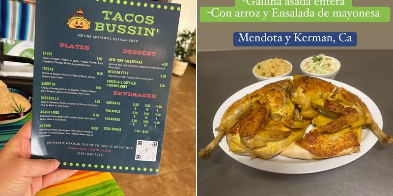 Cabanas Restaurant #2 Menu