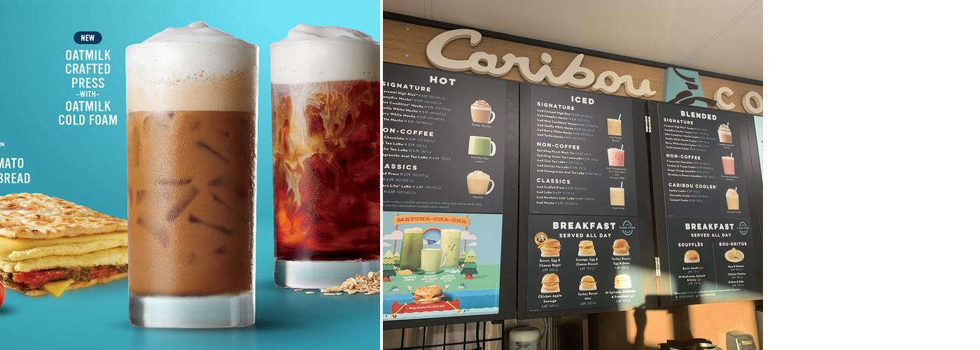 Caribou Coffee Menu