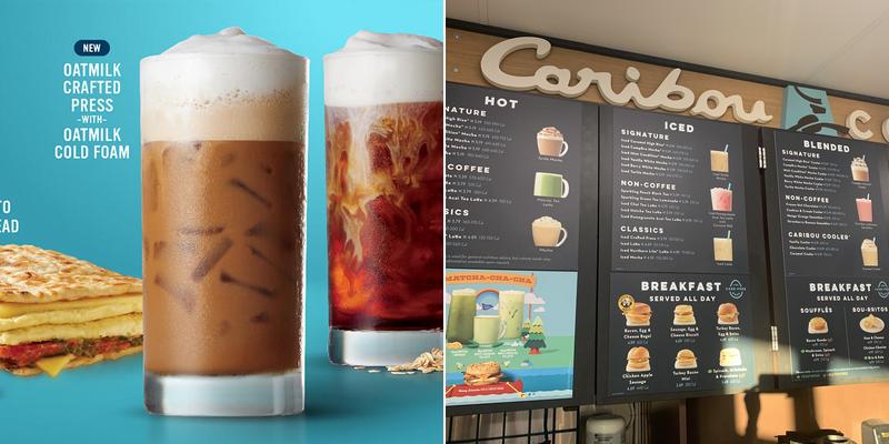 Caribou Coffee Menu