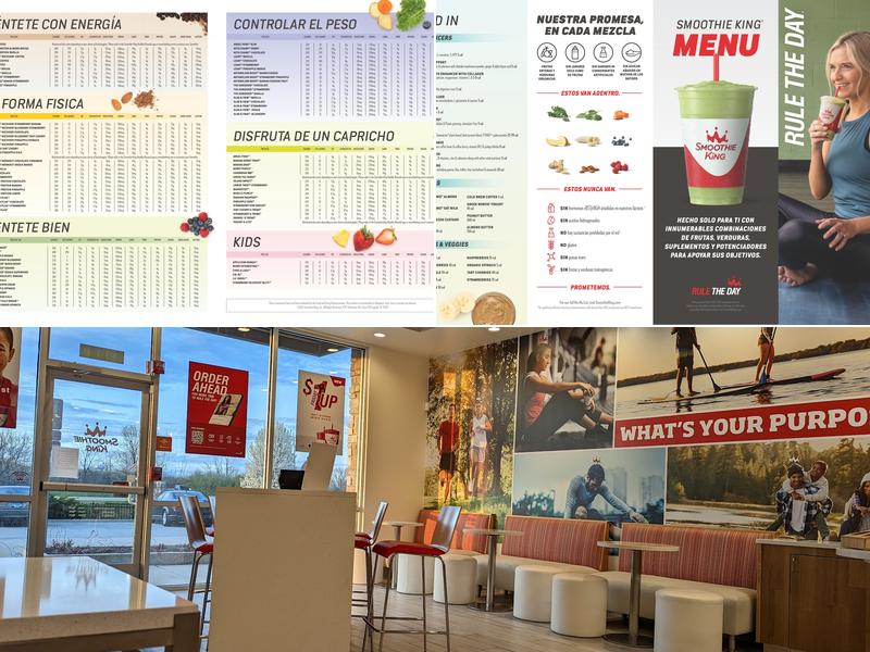 Smoothie King Menu