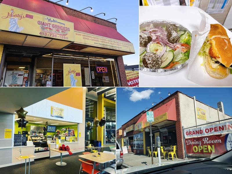 Liberty’s Mediterranean Giant Grinders 63 Liberty St, Springfield