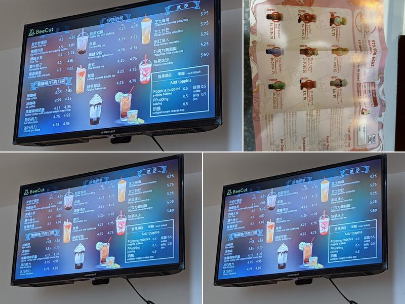 Sweet Shansations Menu