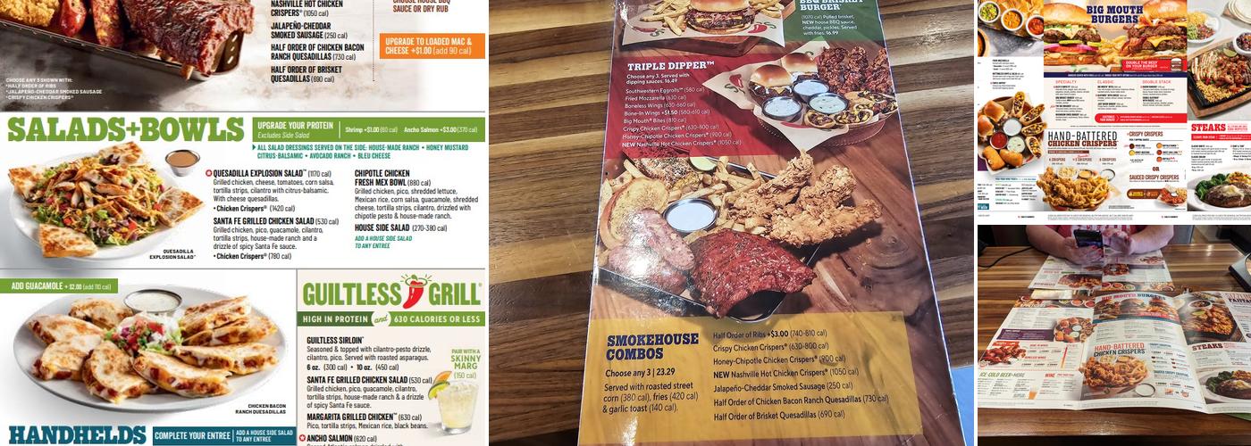 Chili's Grill & Bar Menu