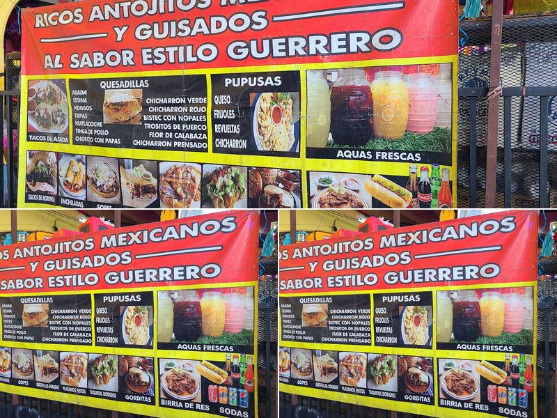 Comida Menu