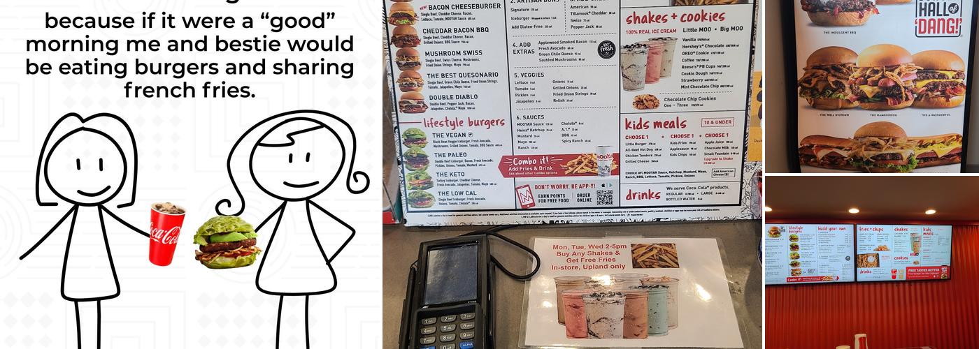 MOOYAH Burgers, Fries & Shakes Menu