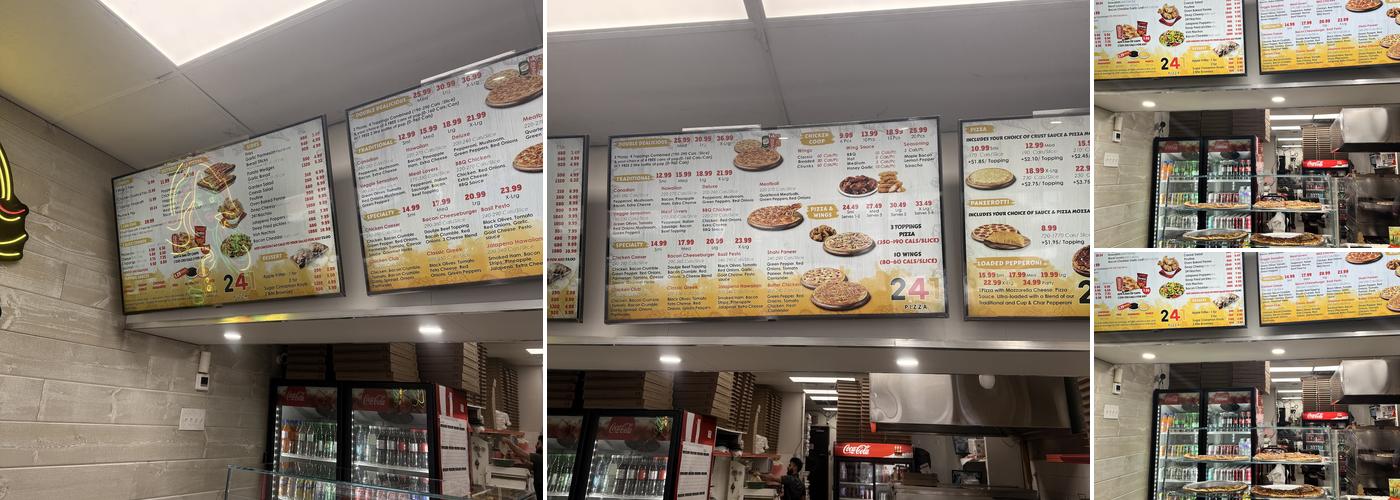 241 Pizza Menu