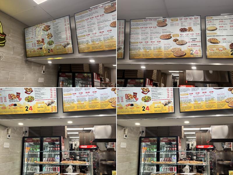 241 Pizza Menu