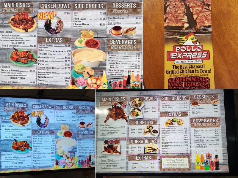 Pollo Express Menu