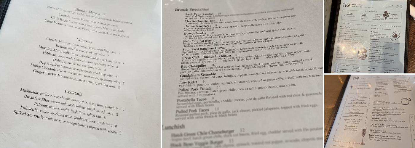 Flo Menu