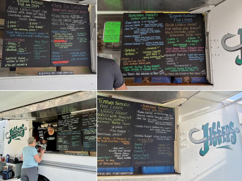Jiggers Menu