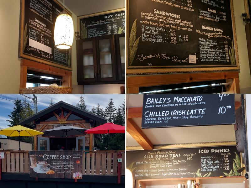 Barkley Cafe Menu
