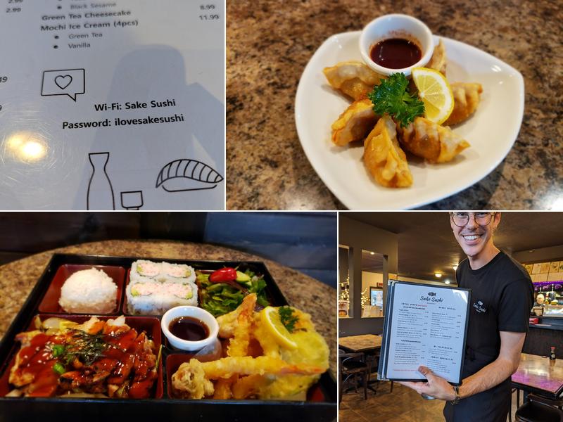 Sake Sushi Menu