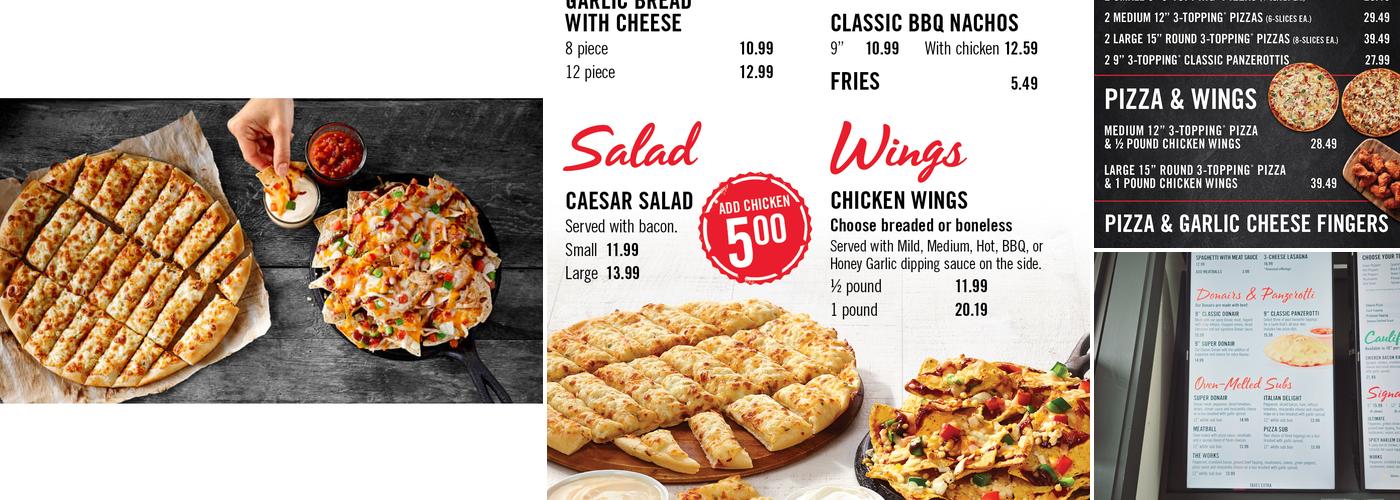 Pizza Delight Menu