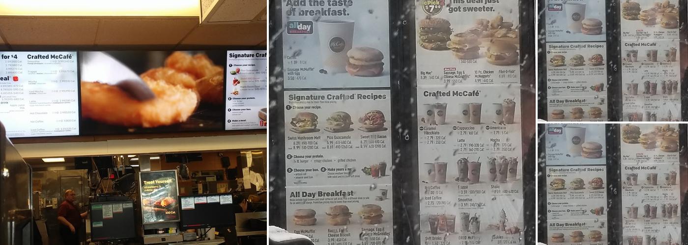 McDonald's Menu