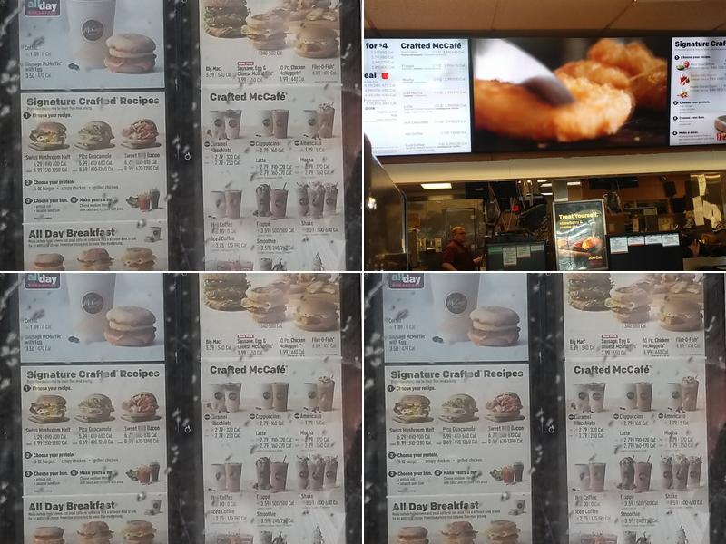 McDonald's Menu