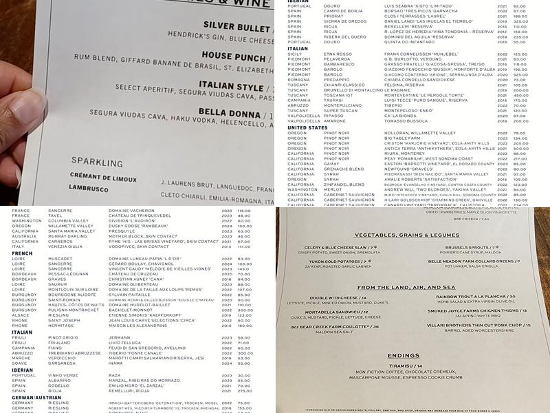 Helen Menu