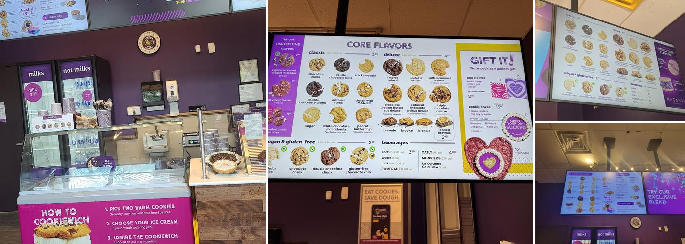 Insomnia Cookies Menu
