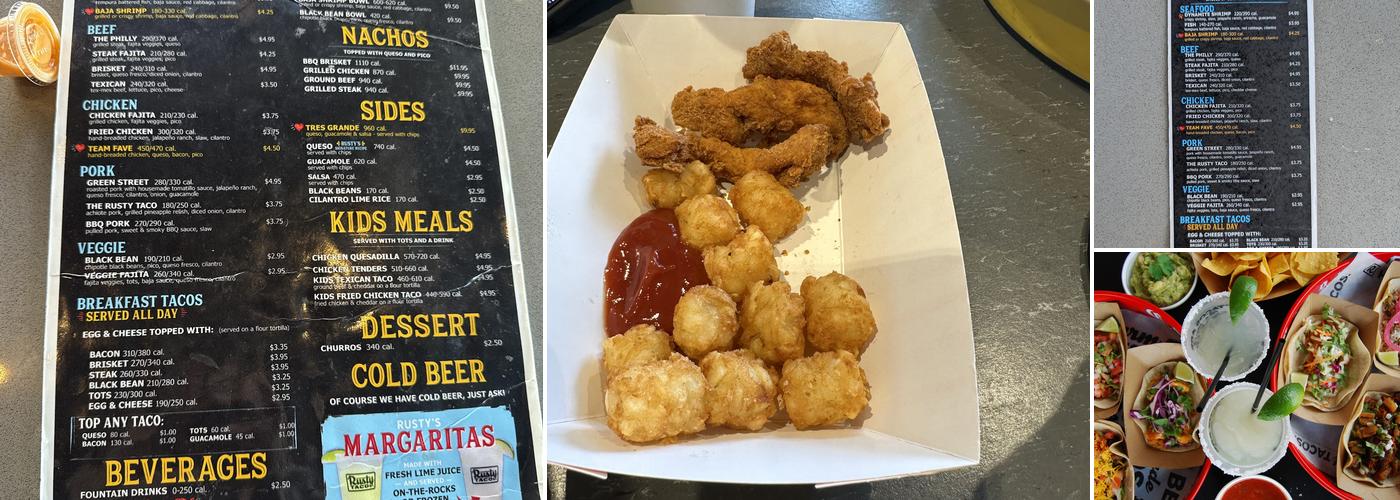Rusty Taco Menu