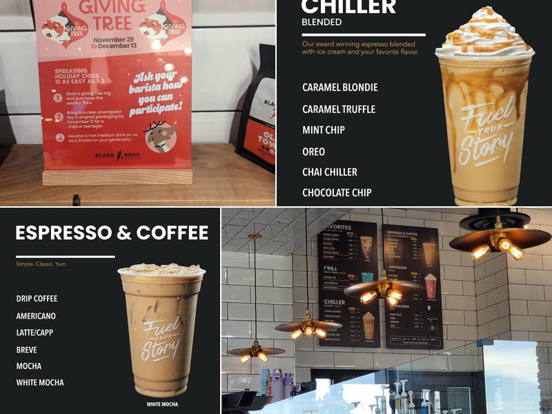 Black Rock Coffee Bar Menu