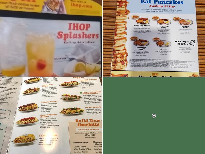 IHOP Menu