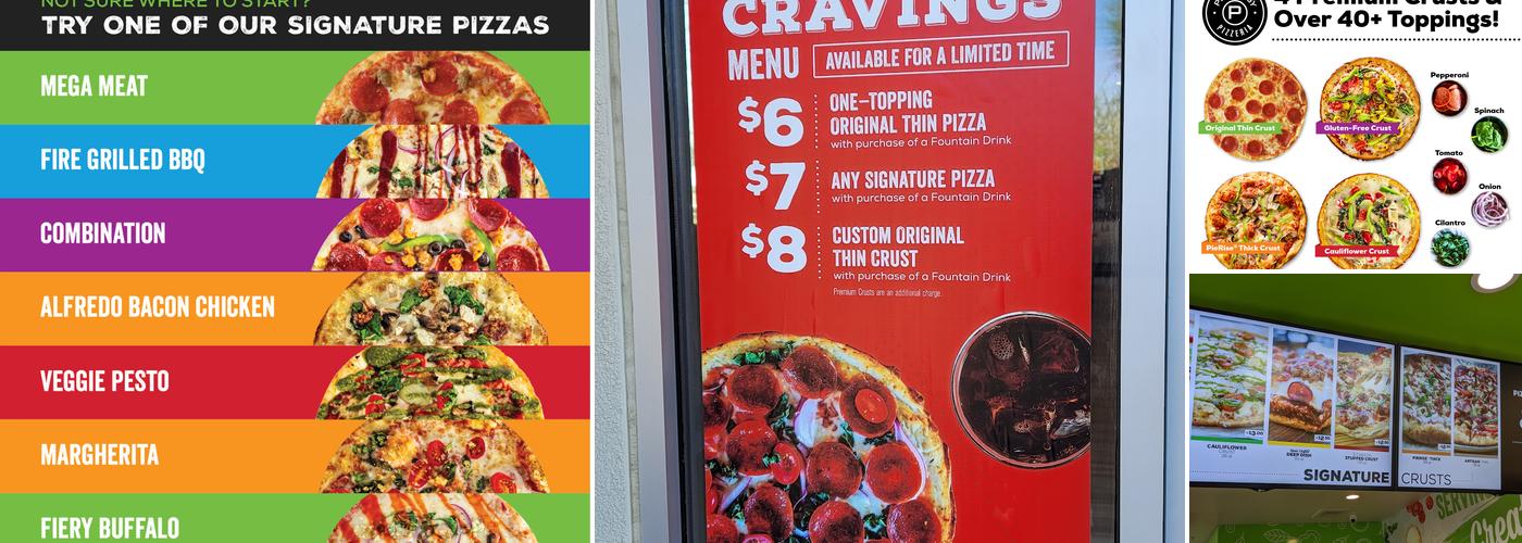 Pieology La Quinta Menu