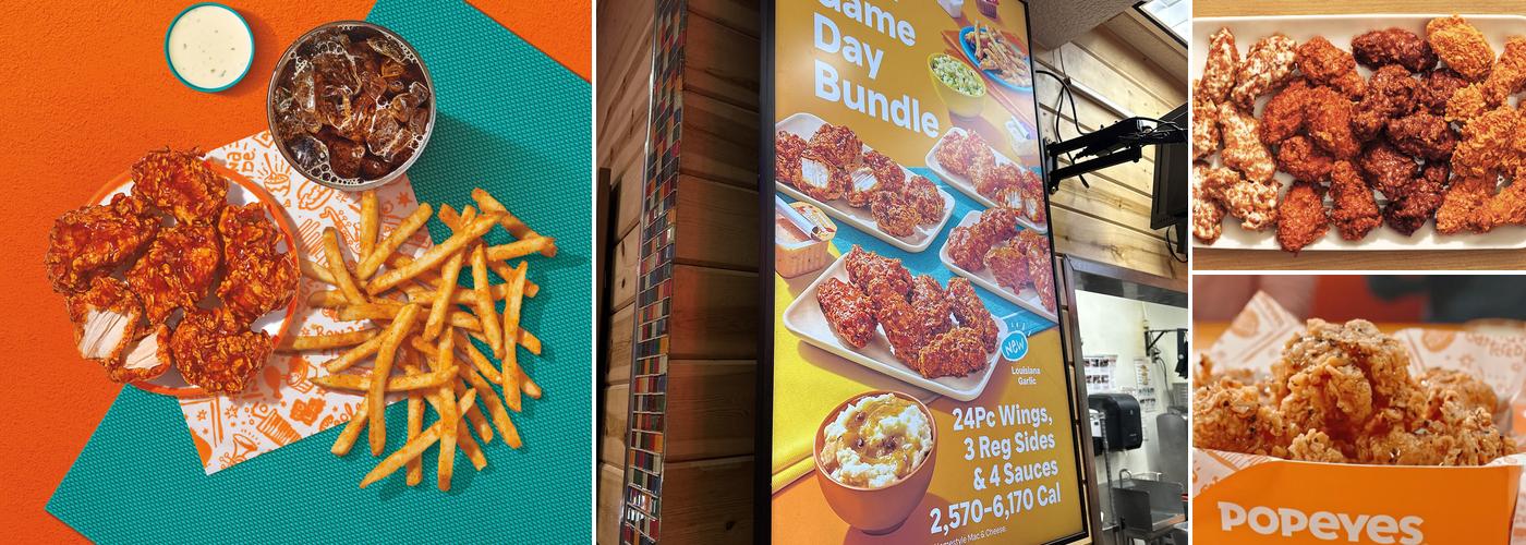 Popeyes Louisiana Kitchen Menu