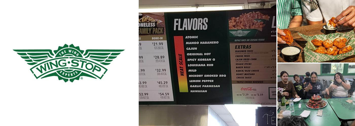 Wingstop Menu