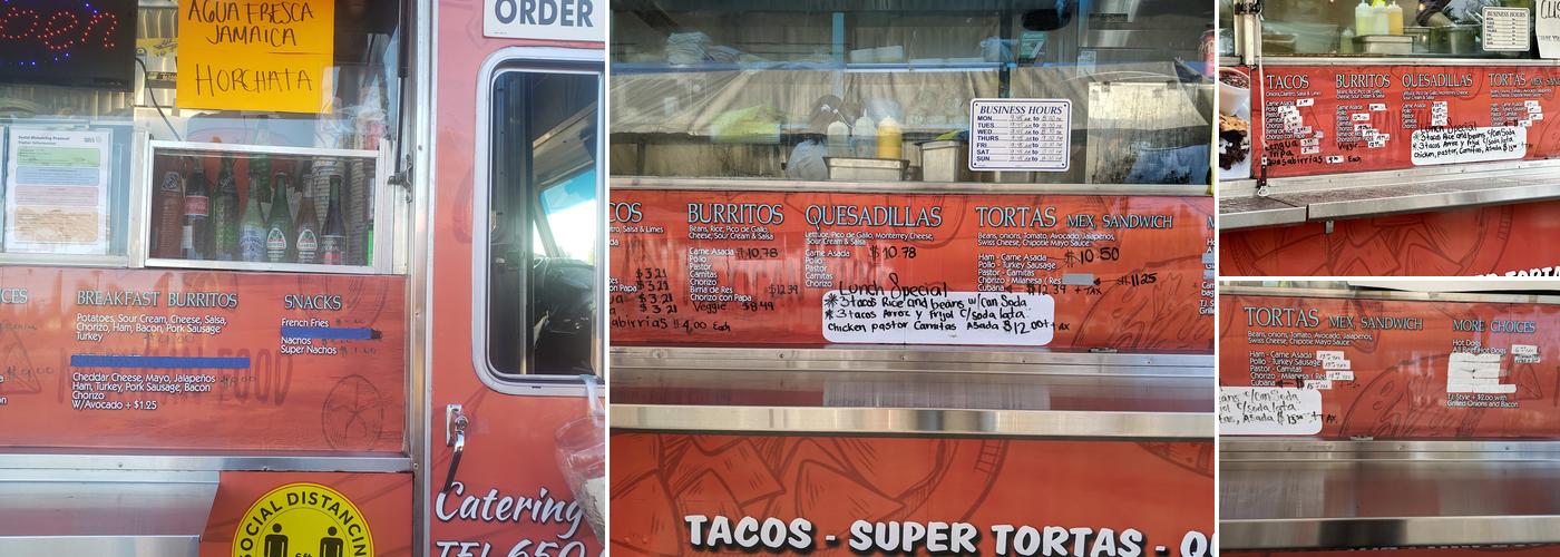 Tacos el Noa Noa Menu