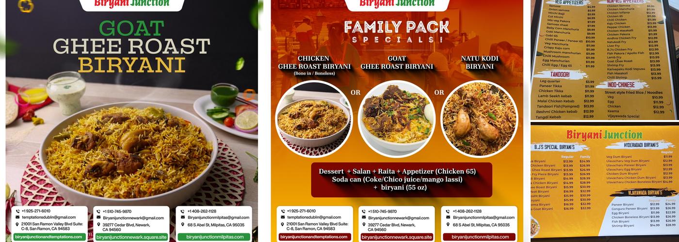 Biryani Junction Menu