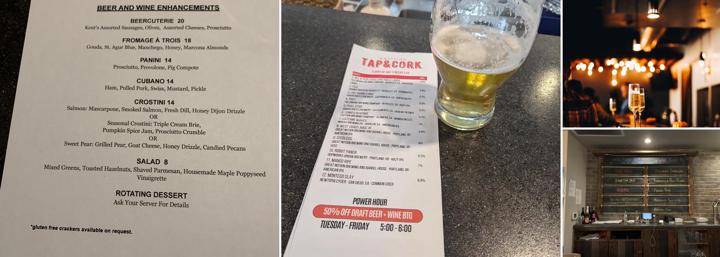 Westside Tap & Cork Menu