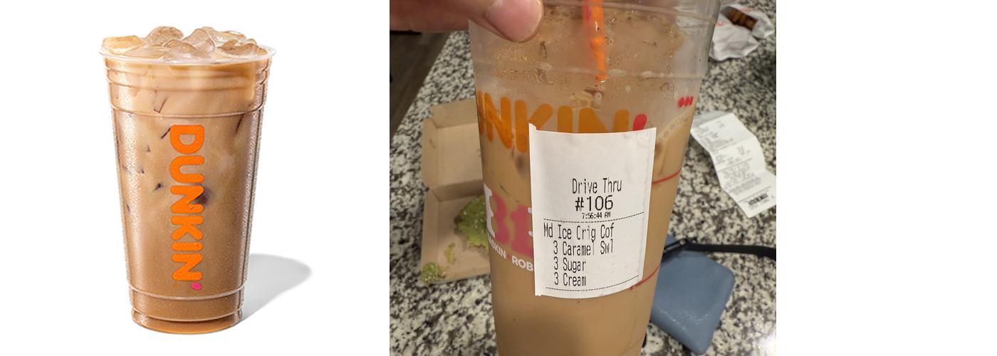 Dunkin' Menu