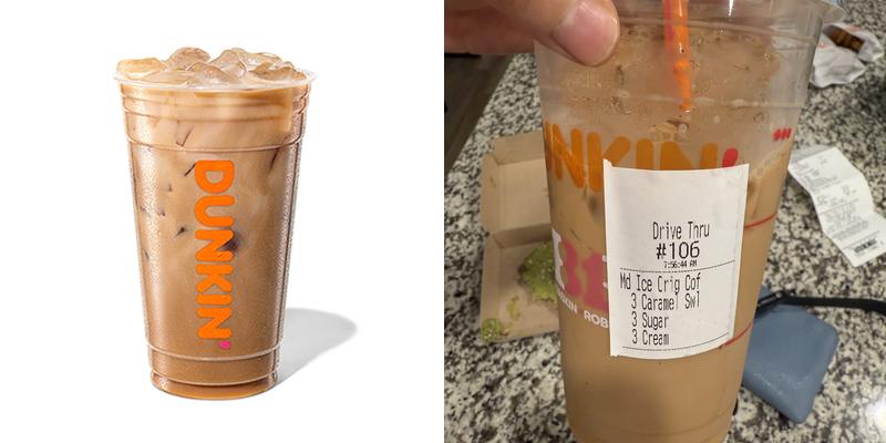 Dunkin' Menu