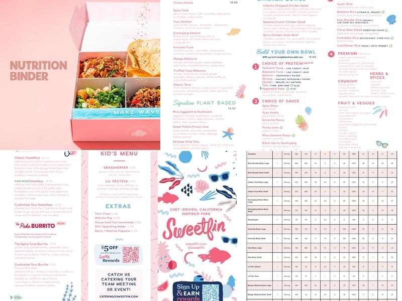 Sweetfin Poke Burbank Menu