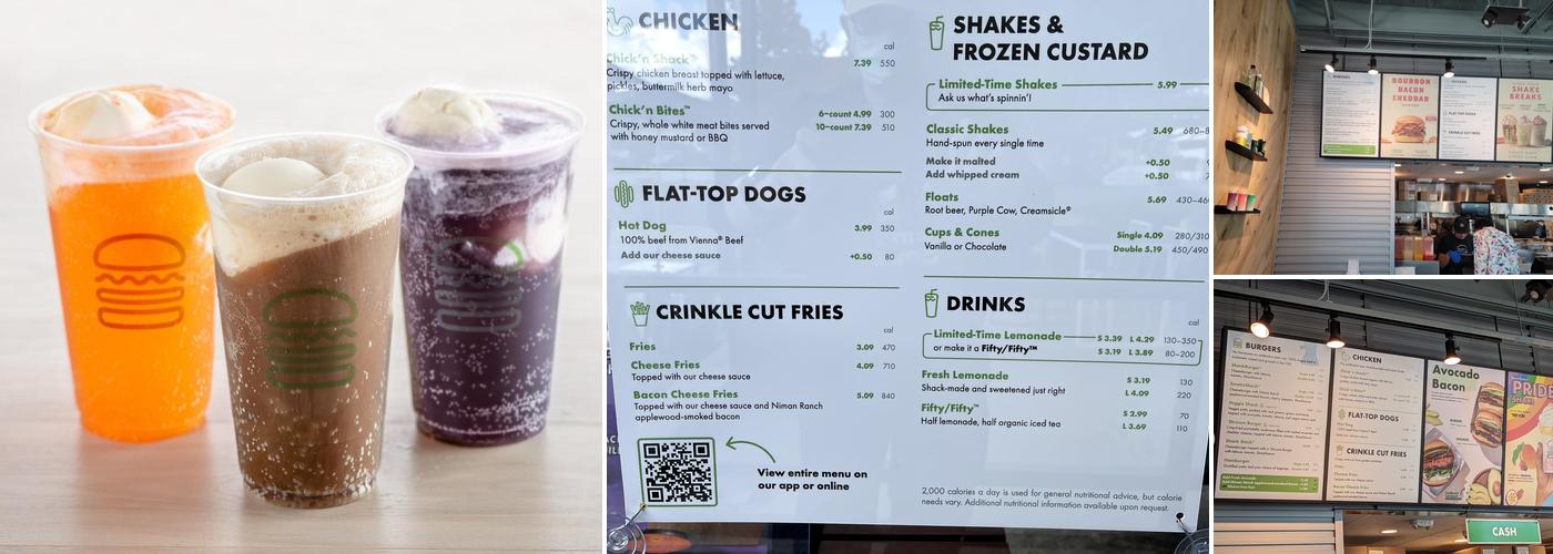 Shake Shack Pasadena Menu
